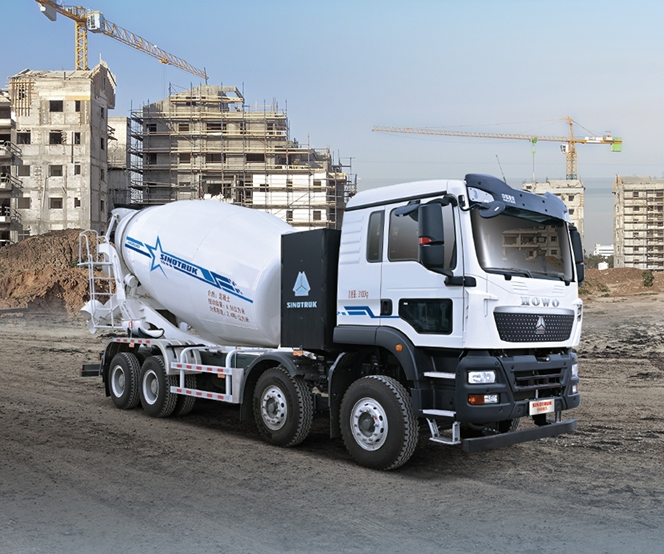 豪沃TX纯电动搅拌车——零排放，但实力满分！